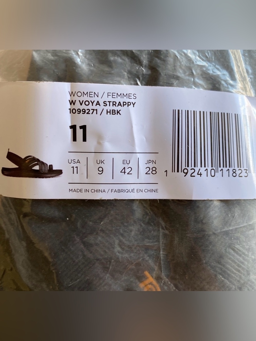 Teva Women's Voya Strappy Sandals Black - Picture 5 of 5